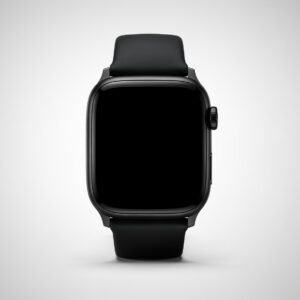 Black smartwatch